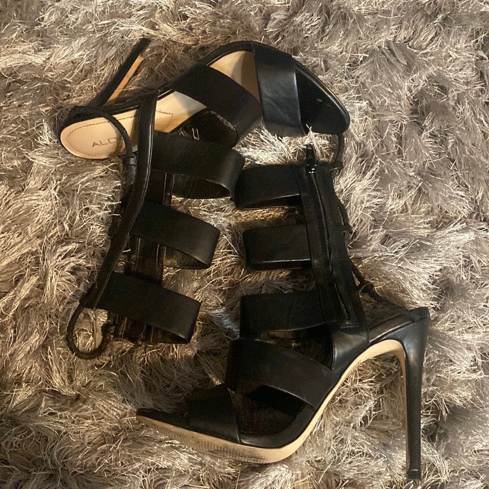Aldo open Toe Heels